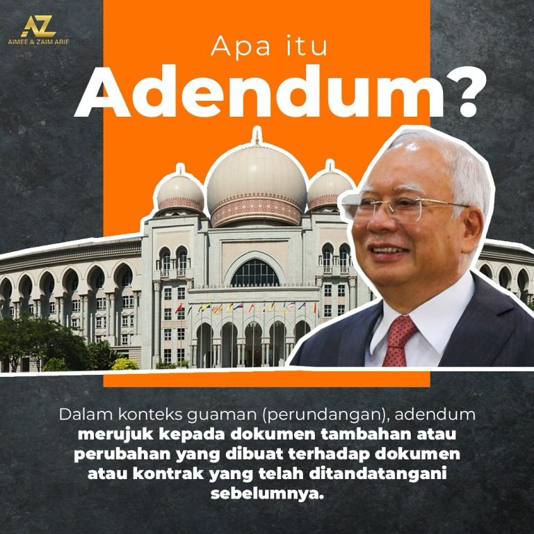 Titah Adendum Najib