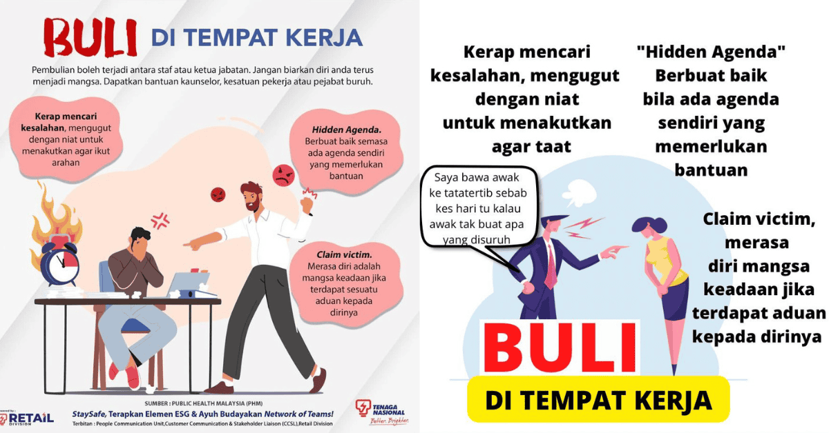 Buli Di Tempat Kerja: Contoh, Tindakan & Saluran Aduan