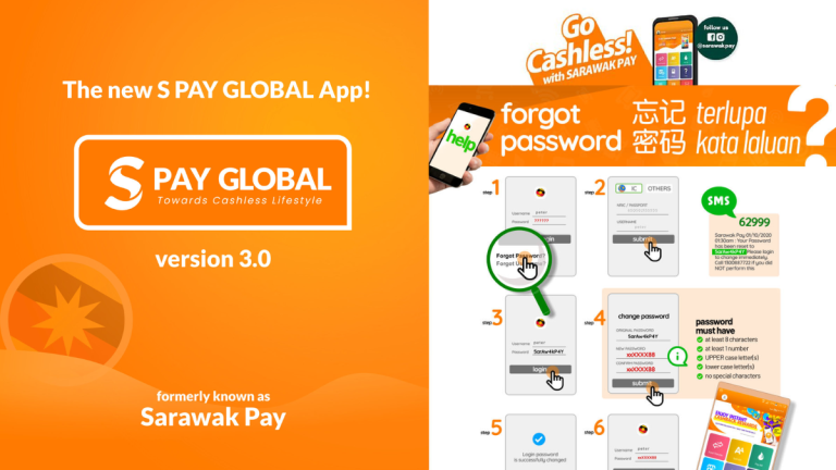 Lupa Kata Laluan Sarawak Pay & Username? - Ini Cara Reset Semula!