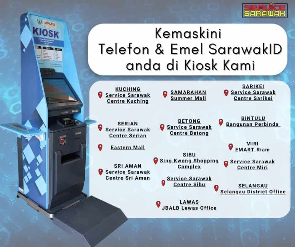 kiosk service sarawak