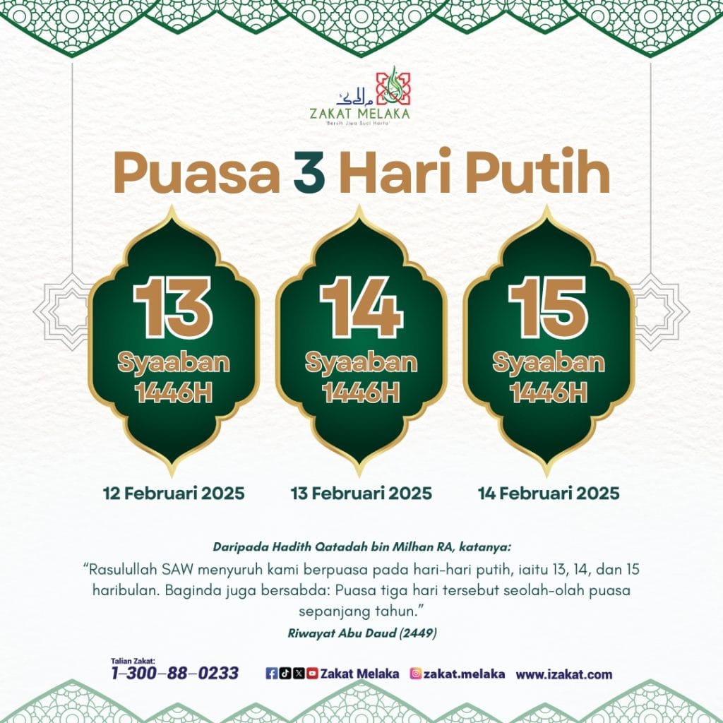 puasa hari putih syaaban 2025