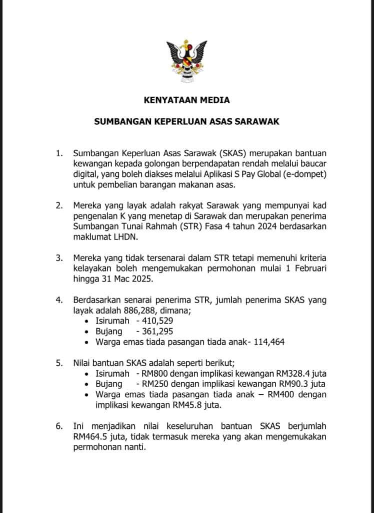 Kadar Bantuan SKAS