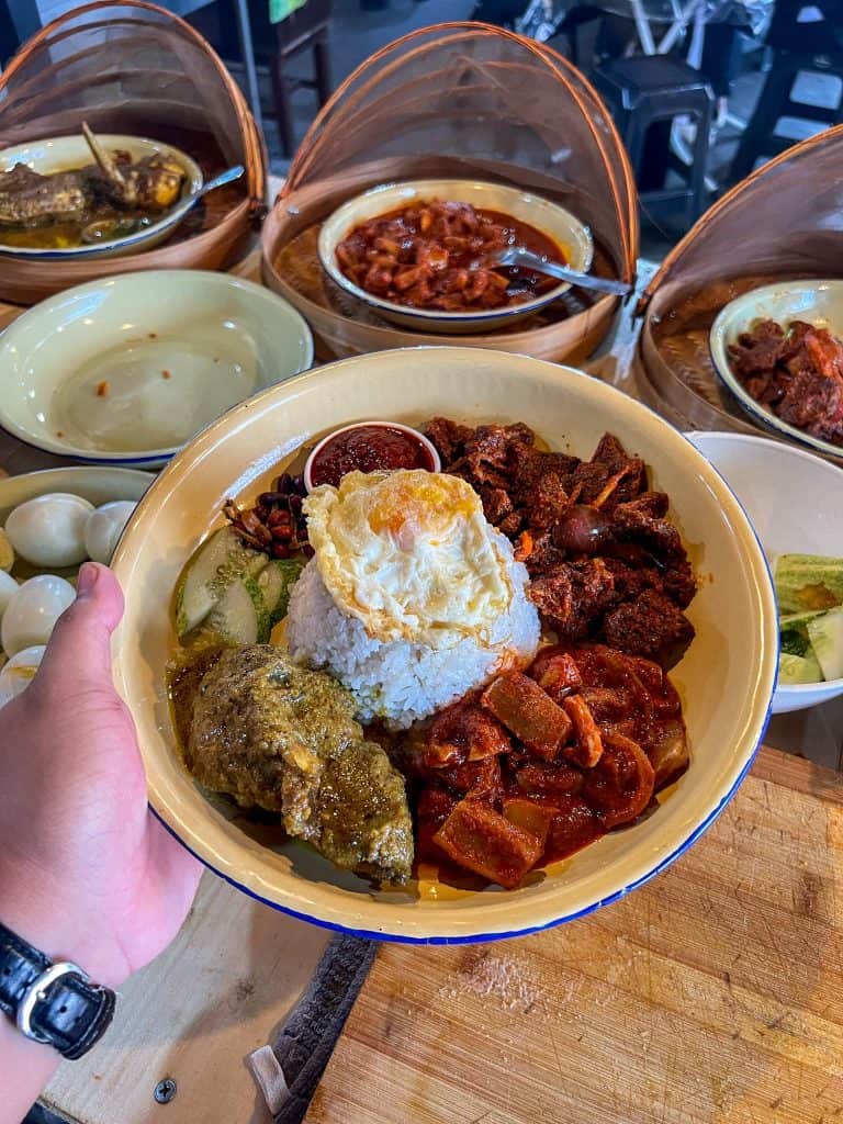 sarapan di Melaka