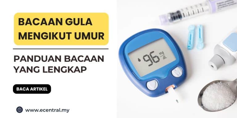 bacaan gula normal mengikut umur