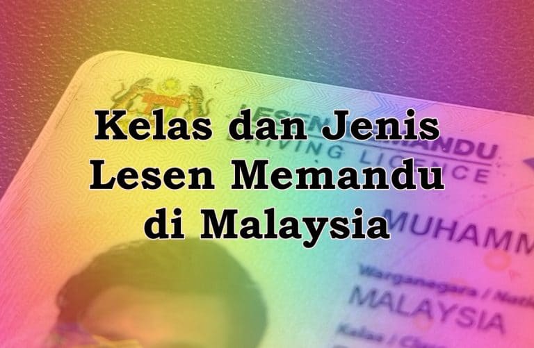 jenis lesen memandu malaysia