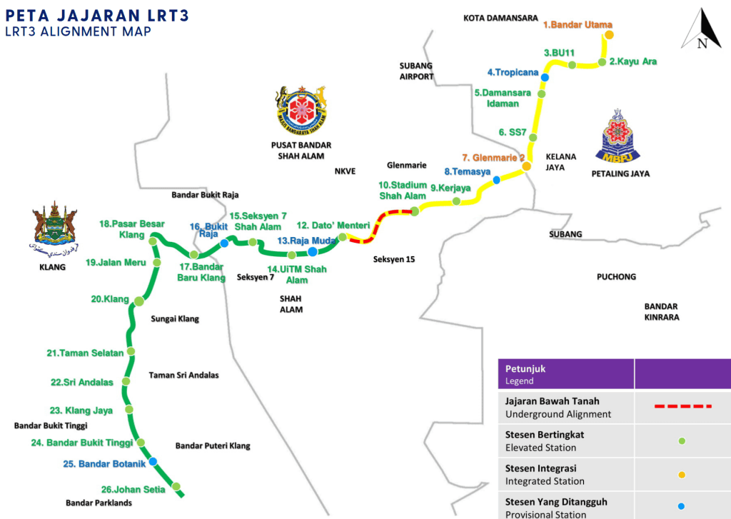 stesen lrt3