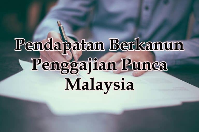 Pendapatan Berkanun Penggajian Punca Malaysia