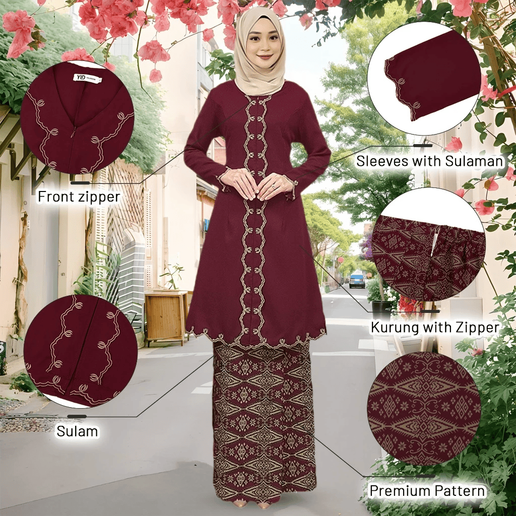 baju raya perempuan