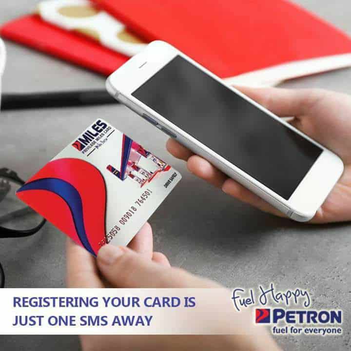 daftar kad petron miles