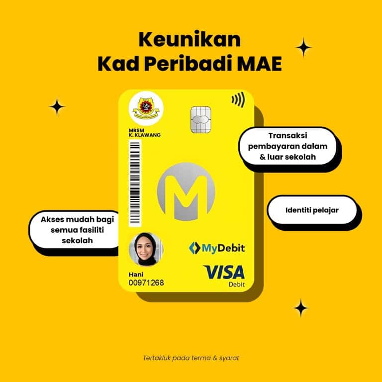 kad peribadi MAE Maybank