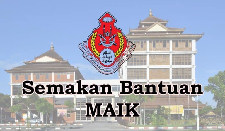 semakan bantuan MAIK