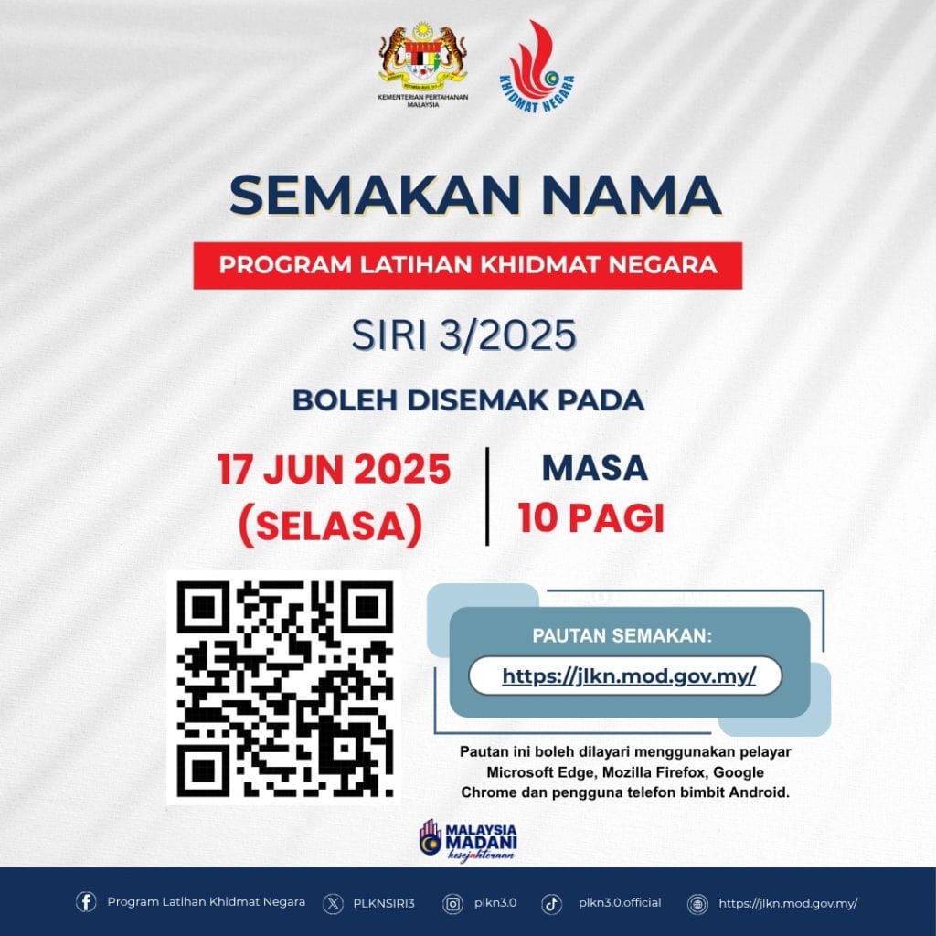 semakan plkn siri 3 2025