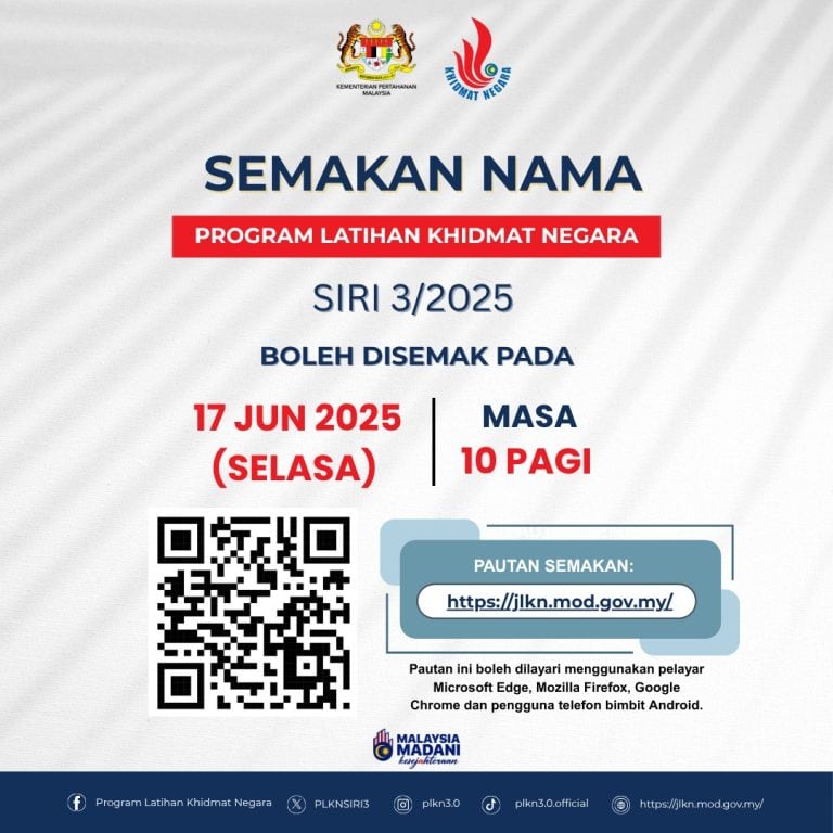 semakan plkn siri 3 2025
