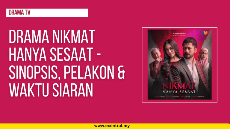 Drama Nikmat Hanya Sesaat - Sinopsis, Pelakon & Waktu Siaran