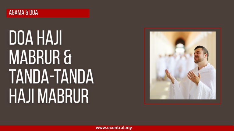 Doa Haji Mabrur & Tanda-tanda Haji Mabrur