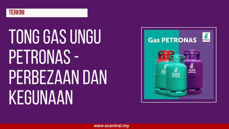 Tong Gas Ungu Petronas - Perbezaan dan Kegunaan