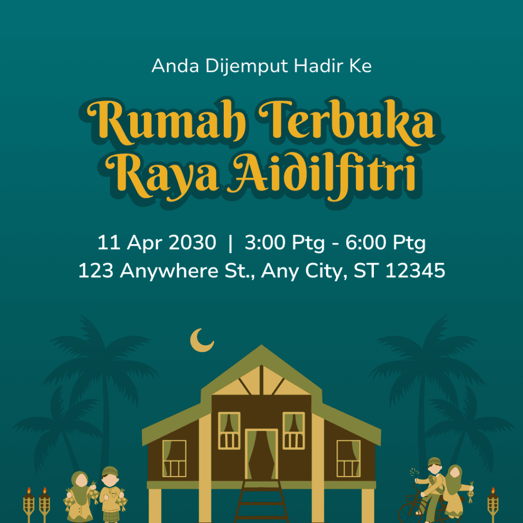 jemputan rumah terbuka