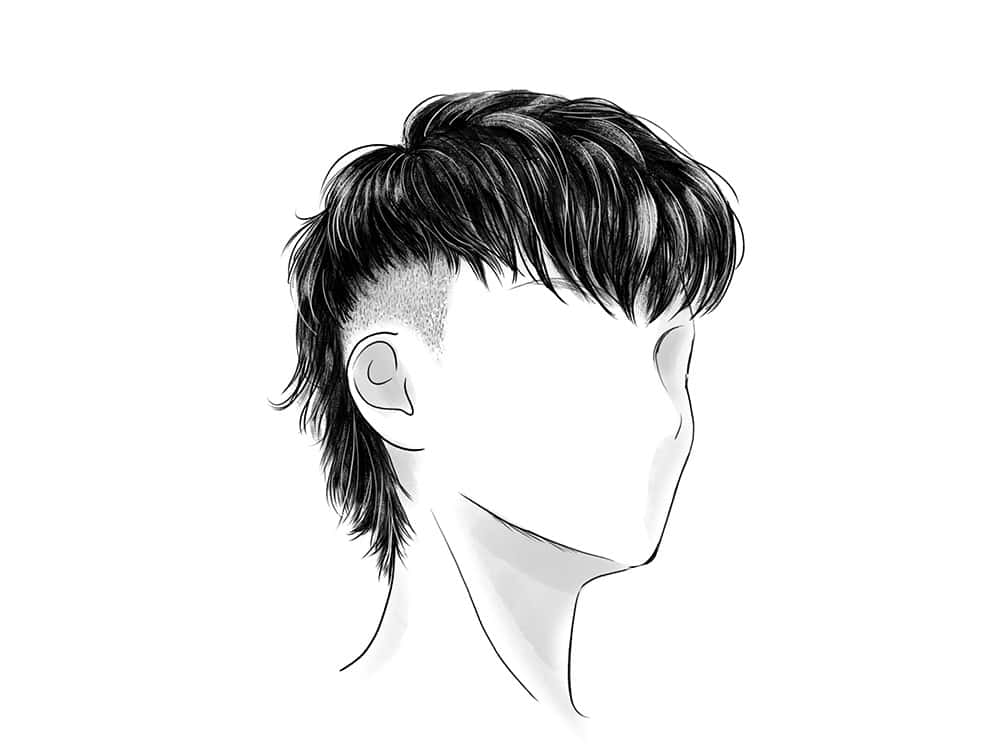 modern mullet