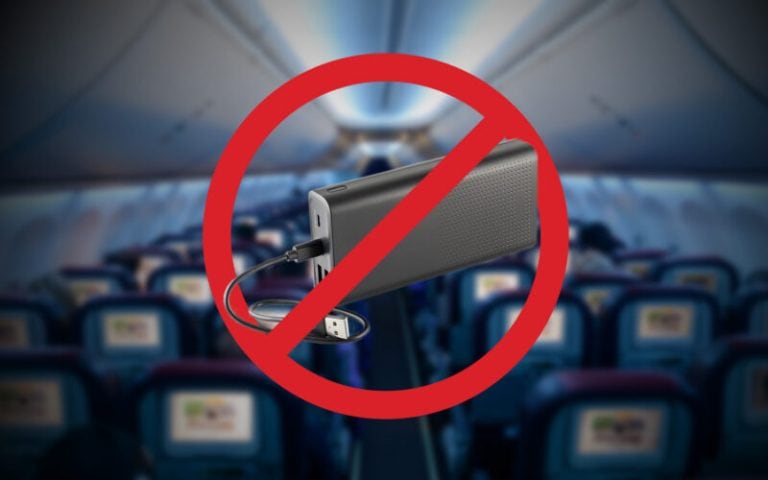 polisi powerbank dalam pesawat