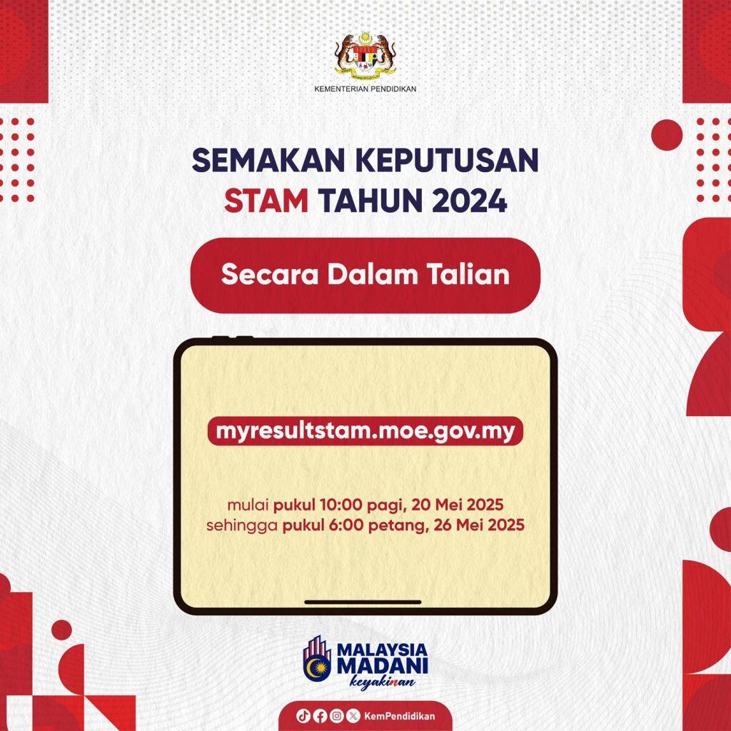 Semakan Keputusan STAM 2025 - Sijil Tinggi Agama Malaysia
