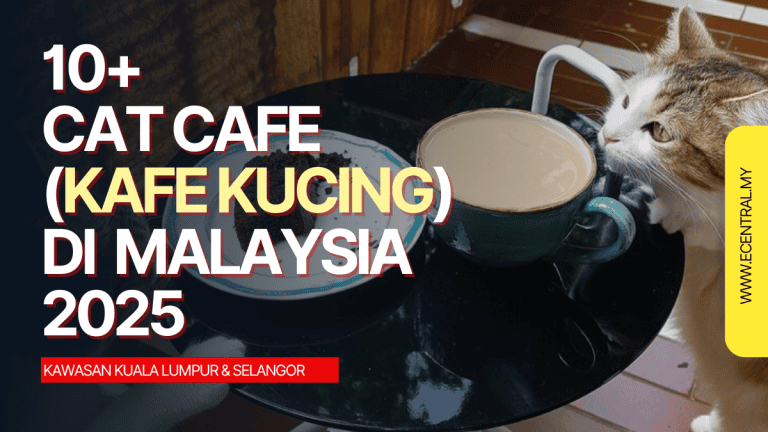 10+ Cat Cafe (Kafe kucing) di Malaysia 2025