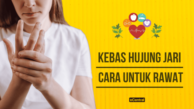 cara hilangkan kebas hujung jari