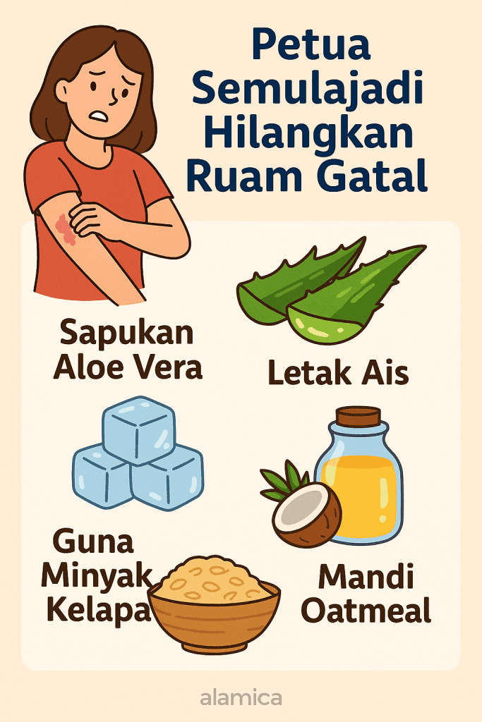 cara hilangkan kelopak garam