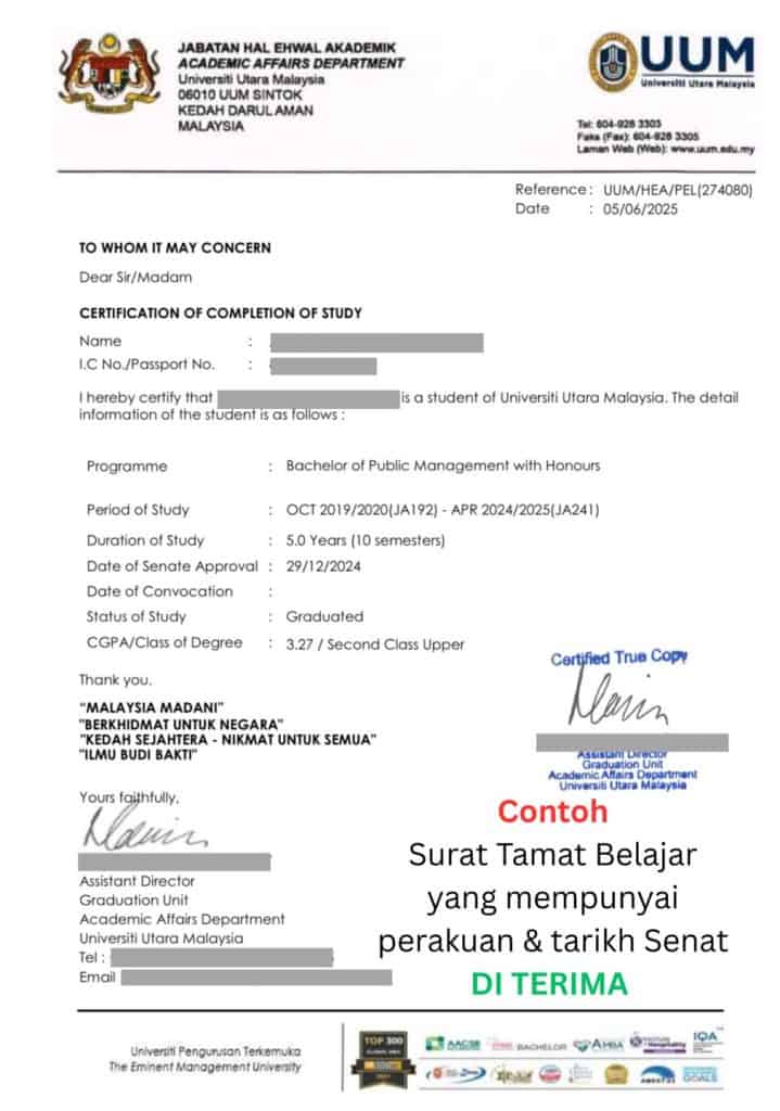 contoh surat senat