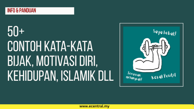 50+ Contoh Kata-Kata Bijak, Motivasi Diri, Kehidupan, Islamik Dll