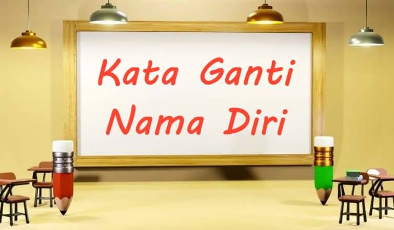kata ganti nama diri