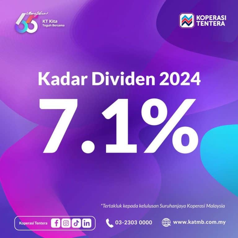 koperasi tentera dividen 2025