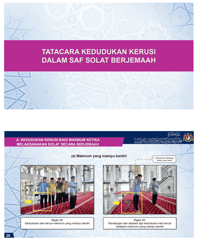 solat duduk atas kerusi