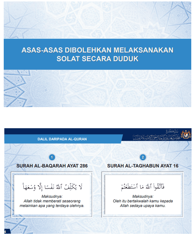 cara solat duduk atas kerusi lantai