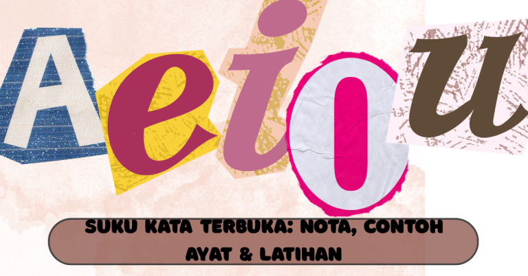suku kata terbuka