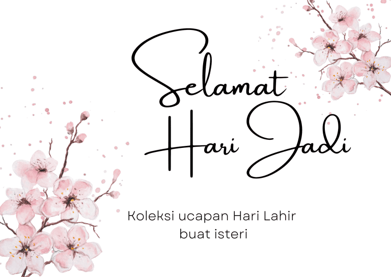 ucapan hari lahir isteri