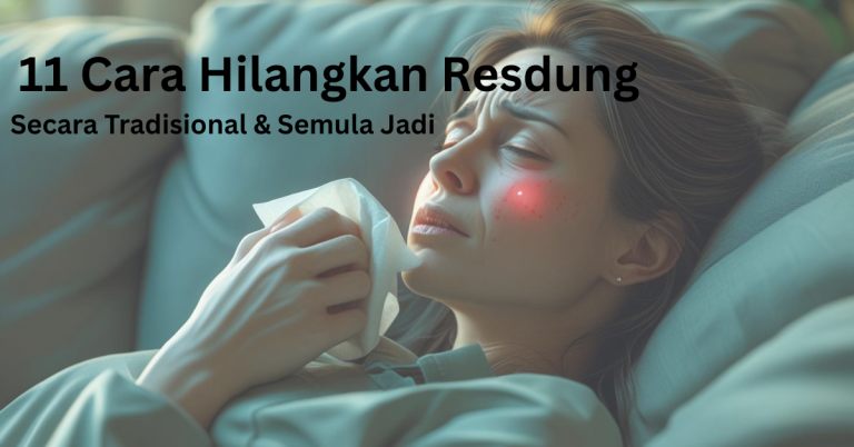 cara hilangkan resdung