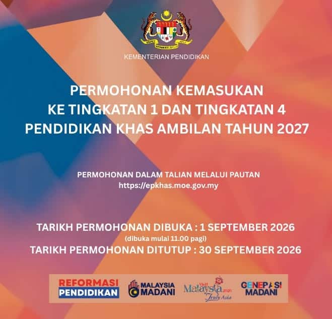 Tarikh Permohonan Dibuka