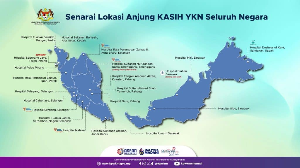 lokasi anjung kasih YKN