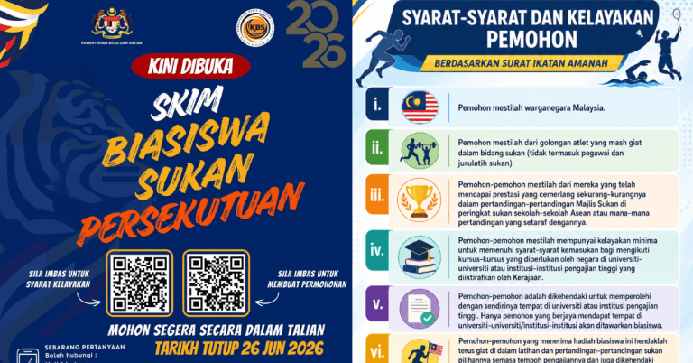 skim biasiswa sukan persekutuan