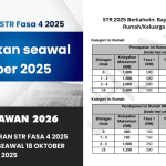 STR 2025 Berkahwin: Bayaran Kategori Isi Rumah/Keluarga - FASA 4