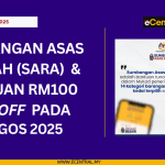 Sumbangan Asas Rahmah & RM100 One-Off (31 Ogos 2025)
