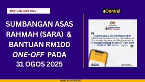 Sumbangan Asas Rahmah & RM100 One-Off (31 Ogos 2025)