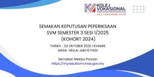 semakan keputusan sijil vokasional malaysia