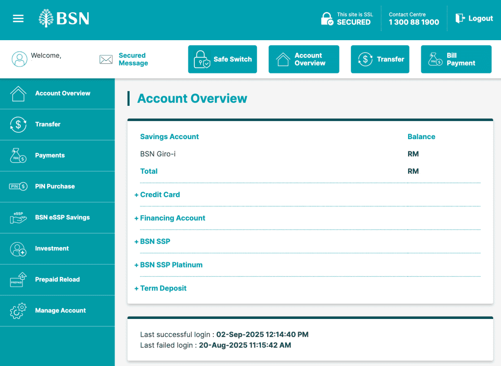 check online balance bsn
