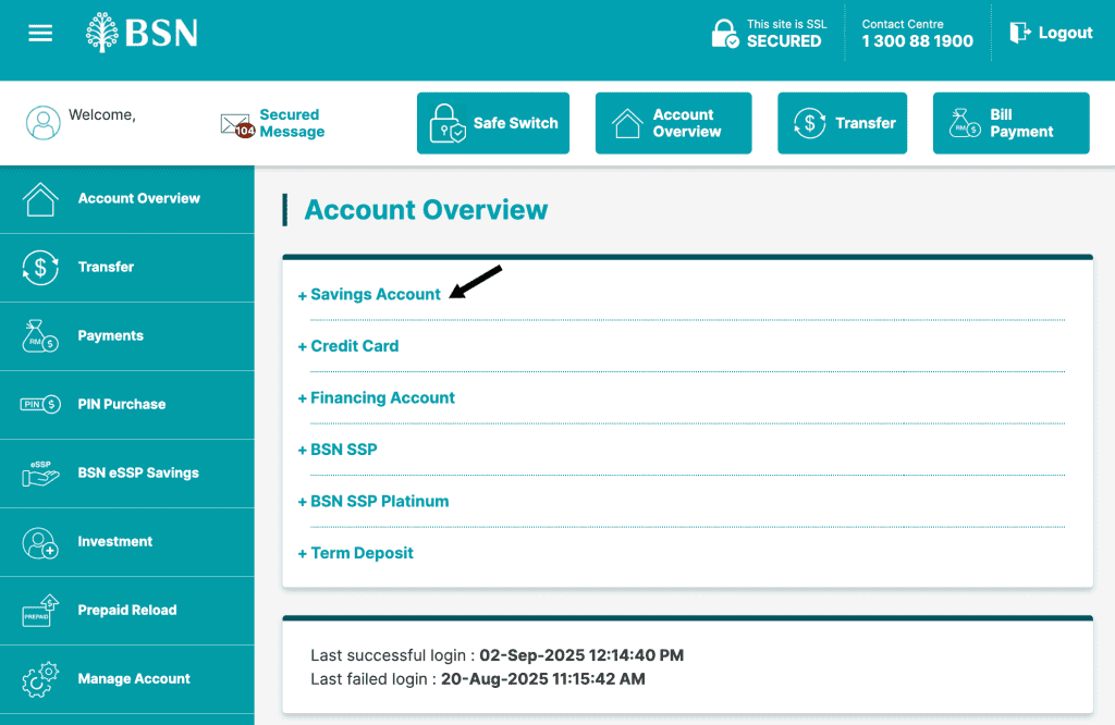 check online balance bsn
