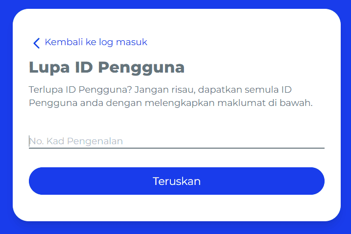 Lupa Kata Laluan ASB 