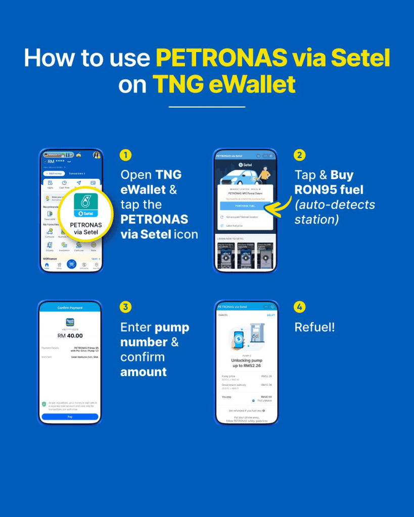 Setel Touch ‘n Go eWallet