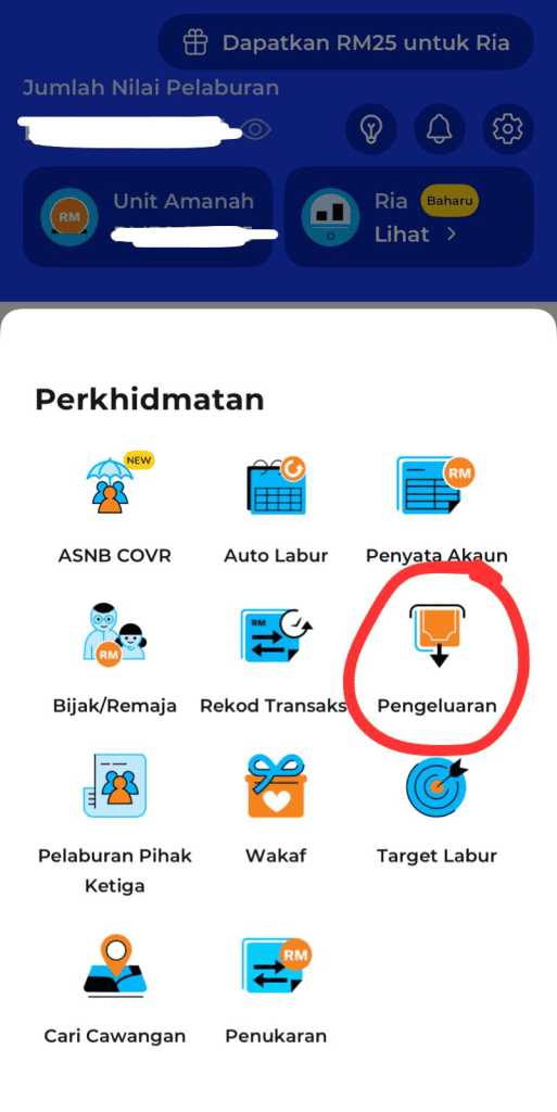 Pengeluaran ASB Secara Online Melalui myASNB & Had Pengeluaran