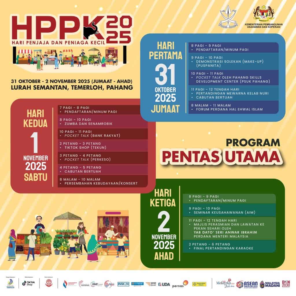HPPK 2025 - Hari Penjaja & Peniaga Kecil (31 Okt - 2 Nov)