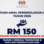 bantuan awal persekolahan